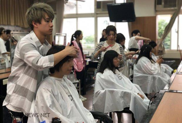 跨國教育合作，聖母醫護管理專科學校與日本美髮專門學校合作展演