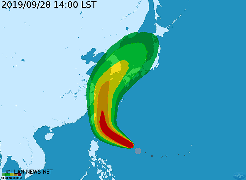 米塔颱風裙擺 30日外圍恐接近台灣東北部外海!