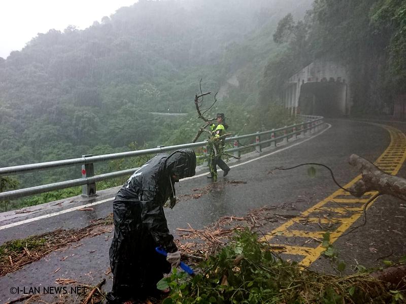 宜蘭豪大雨出現小區域積水 民眾行車小心!