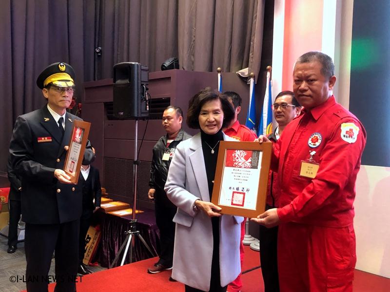 119消防節宜蘭縣23位消防人員獲頒金手獎殊榮!