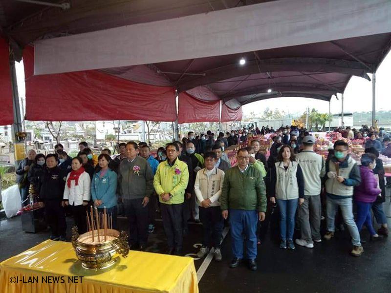 冬山梅園生命紀念館首度舉辦春祭法會