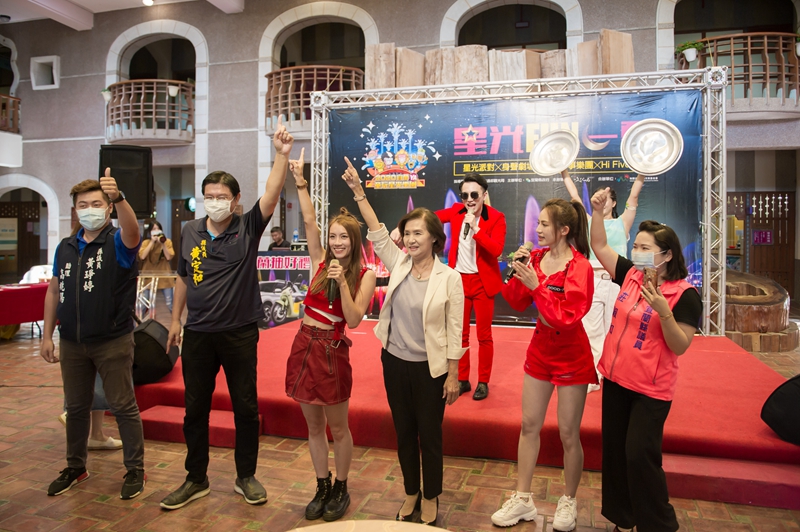 宜蘭童玩星光樂園8月15日晚間加開一場「星光DJ派對」大家來舞動青春