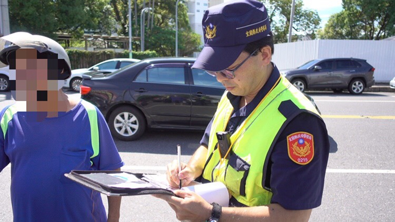 9月1日起路口安全大執法首日開31張紅單