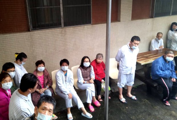 員山榮民醫院火警疏散58名病患