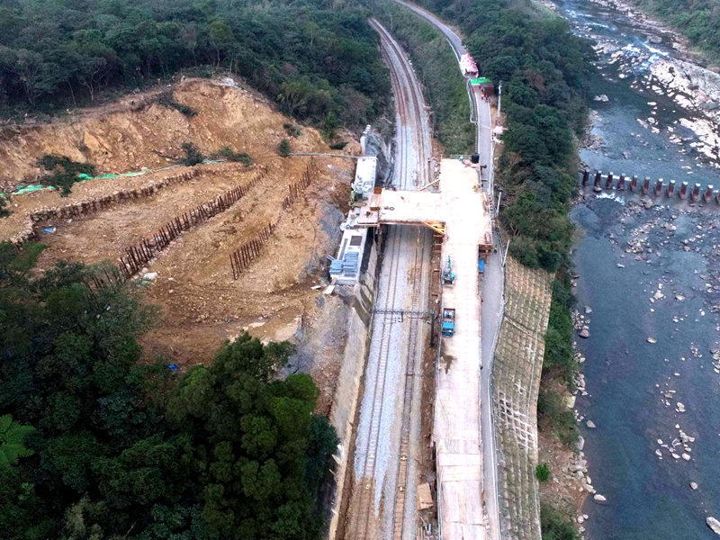 臺鐵瑞芳、猴硐坍方處搶修完成 2月3日恢復雙向雙線通車!
