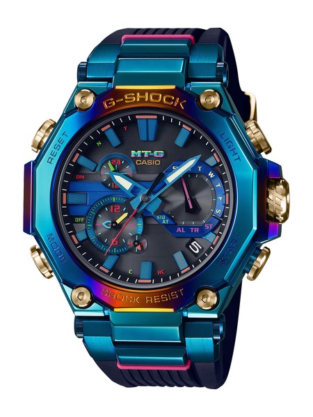 卡西歐推出全新MT-G藍鳳凰設計魅力腕表