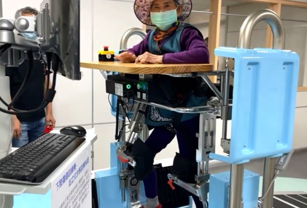 羅東博愛醫院啟用智能復健機器人 為復健病人帶來人生新的希望!
