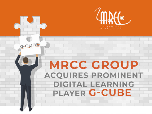 為擴展其在企業學習的業務範圍，MRCC Group 收購著名的數碼學習播放器 G-Cube