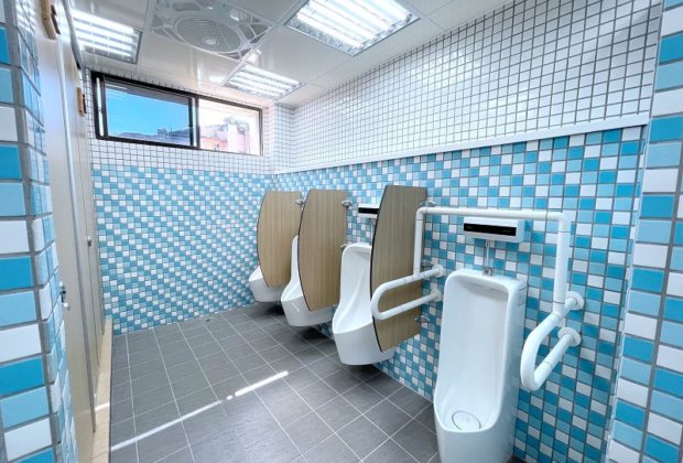 羅東中山公園老人館二樓廁所更新 讓長者享受高品質如廁環境!