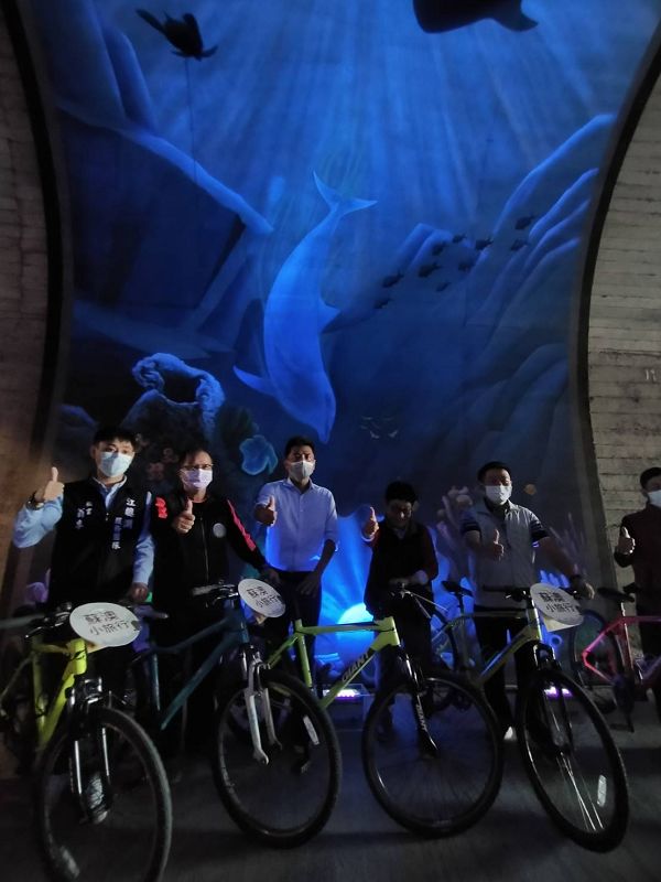 3D彩繪牆打造深海意境 蘇澳旅遊新景點蘇東隧道開放通行