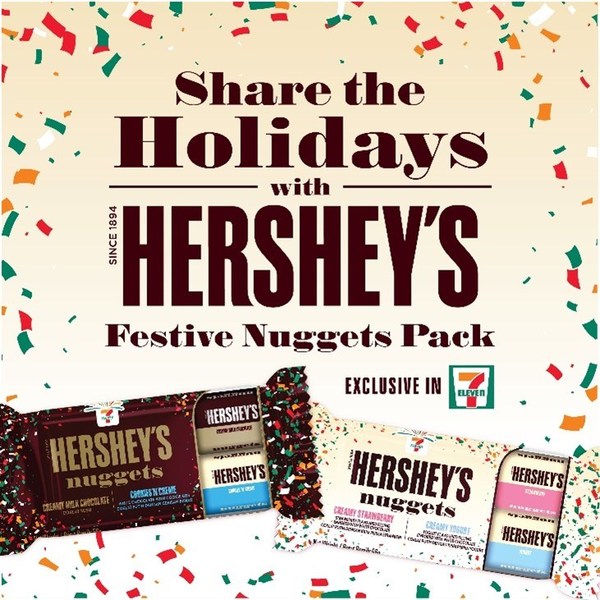 Hershey 與 7-Eleven 聯手，為精選亞洲市場帶來獨家糖果產品