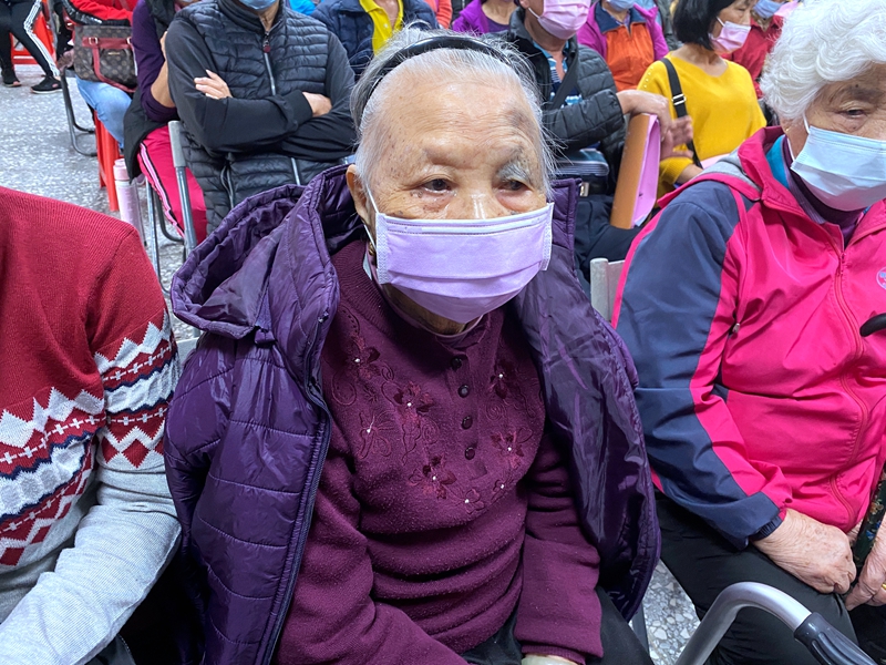 志工受訓最年長91歲林楊阿欸