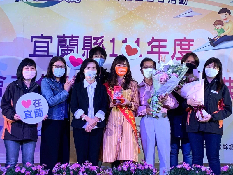 宜蘭傑出社工員周家卉:「我可以陪伴更多有需要的人!」