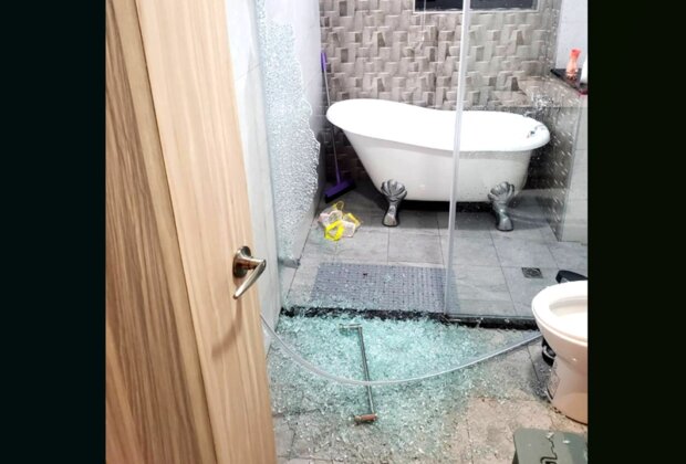 冬山某親子民宿浴室玻璃門爆裂 小朋友受傷業者顧客各有話說!