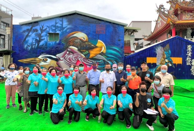 社區彩繪牆展現藝術文化及在地故事 為社區注入新生命!