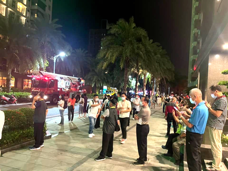 礁溪長榮鳳凰酒店總統套房冒濃煙 522名顧客安全疏散