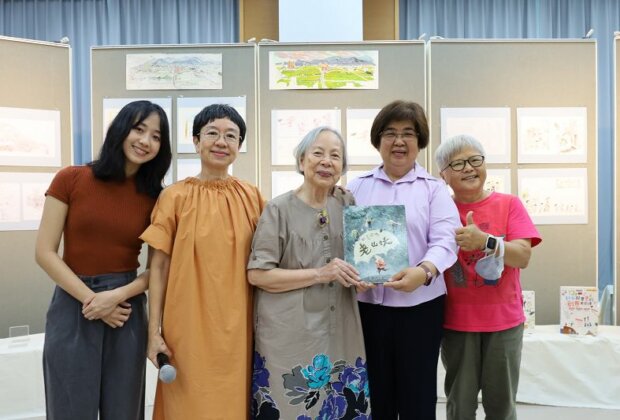 石麗蓉母女在羅東鎮立圖畫館舉辦「畫日子」聯展 呈現生活的美與創意