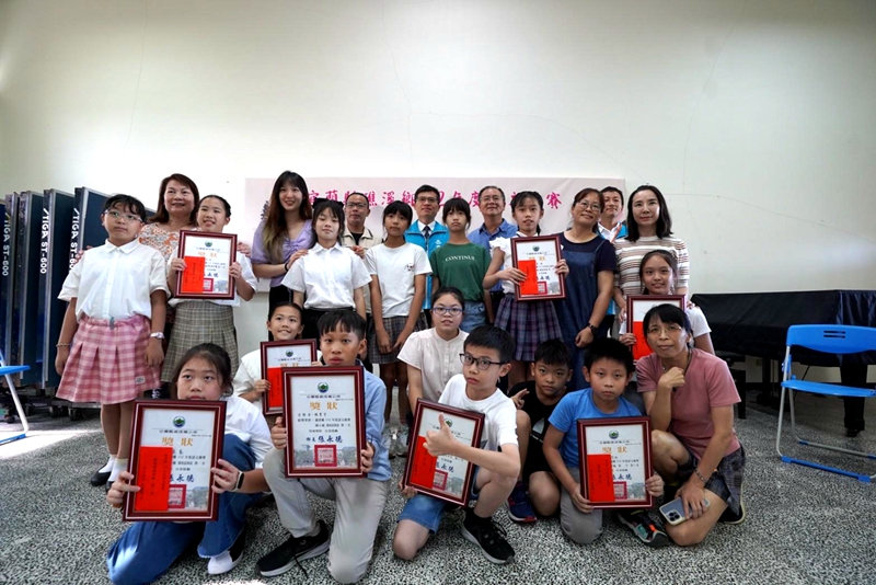 礁溪舉辦112年語文競賽優勝學生將參加縣賽!