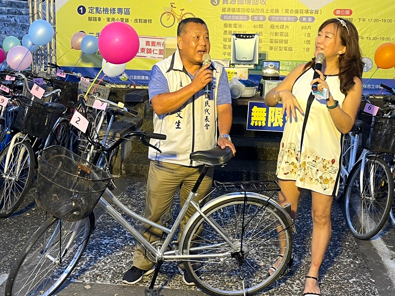 羅東二手維修站服務腳踏車拍賣熱烈 所得濟助弱勢