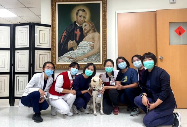 毛小孩的力量！羅東聖母醫院「治療犬」帶來驚喜笑容與心靈療癒!