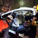蘇花公路落石砸中自小客車 駕駛雙腳骨折送醫