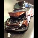 國五7車追撞 幸僅1人受輕傷!