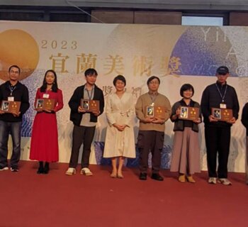 宜蘭美術獎由游婷雯獨家榮獲宜蘭獎、宜蘭意象獎雙殊榮!