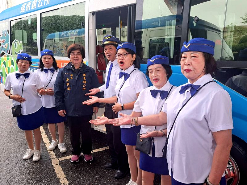 羅東新添兩部觀光巴士 便民外也有助旅者遊覽羅東!