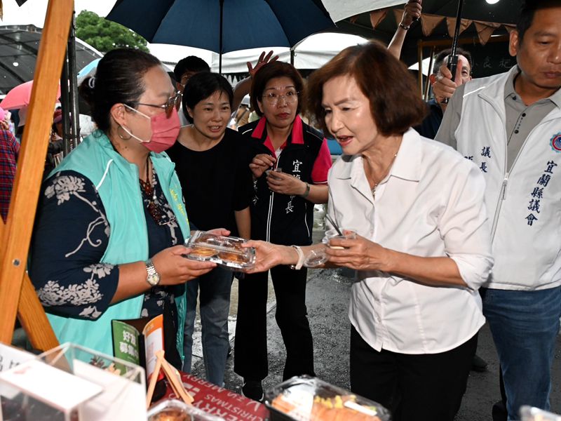 宜!蘭人市集化龍一村開市大吉