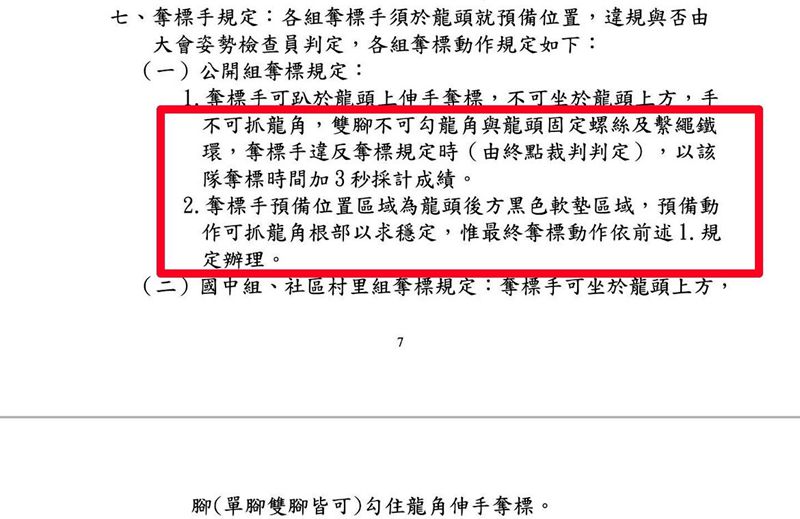 宜縣龍舟賽公開混合組冠軍戰羅東高中隊喪失冠軍的幕後?!