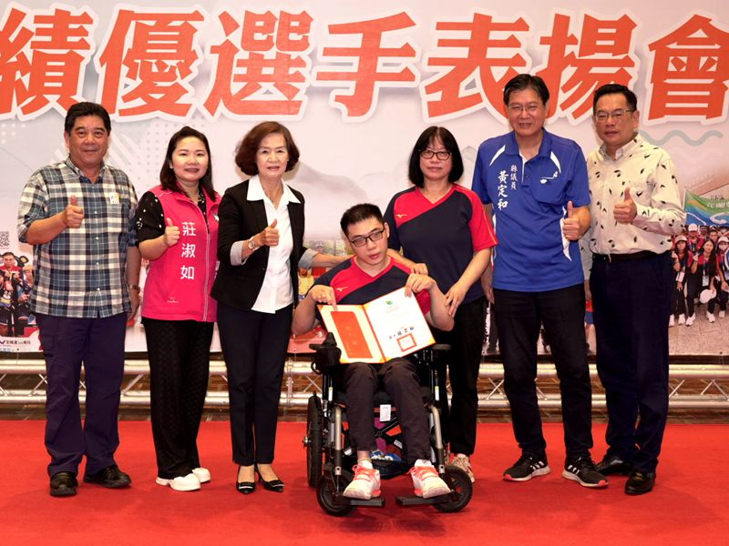 宜蘭縣全國身障勇奪56面獎牌 其中林麗卿、劉振民、陳昀暄將成閃耀新星