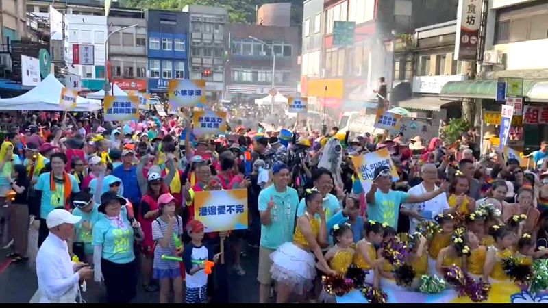 蘇澳「狂歡潑水節」日本沖繩縣石垣市長帶隊共襄盛舉