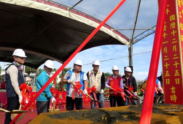 五結納骨塔動土 打造環保多元葬法園區!