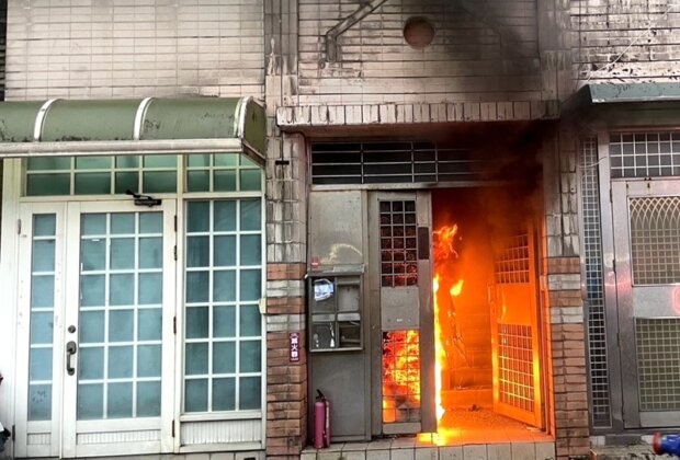五結鄉季水路住宅火警疑似一樓機車起火