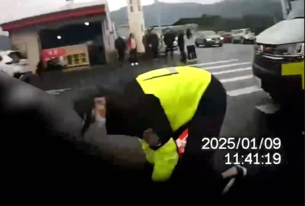 槍響三星路!男子遭押車上扭打臀部中彈送醫