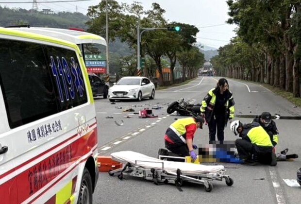 三星路二段自小客貨車、重機車禍 釀1死