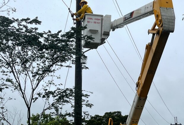 台電宜蘭區處驚蟄啟動128人力保供電穩定