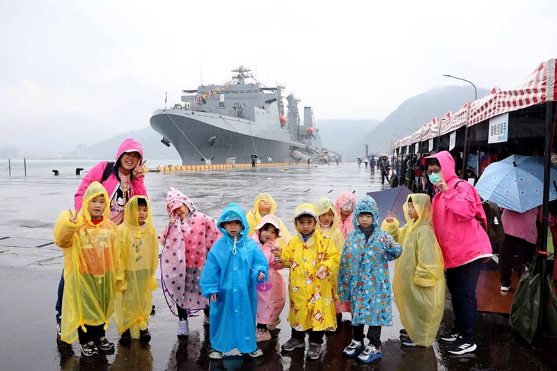 錯過等明年！敦睦艦隊限時開放體驗
