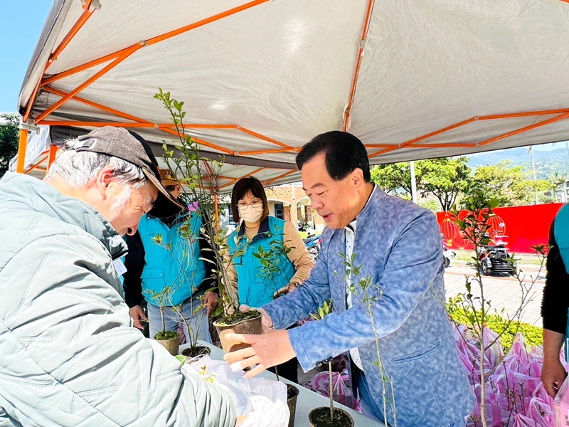 幸福頭城3張發票換原生樹做公益