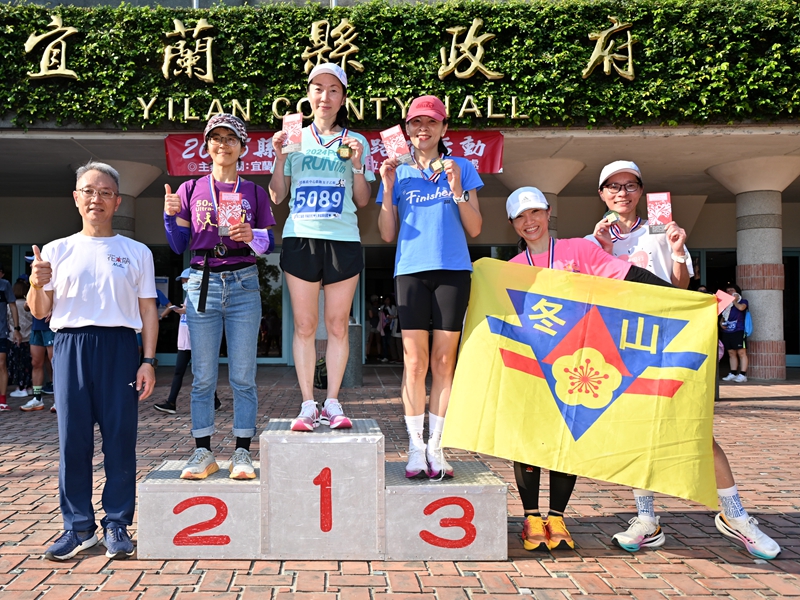 宜蘭縣政路跑超熱血!第一名竟是他?