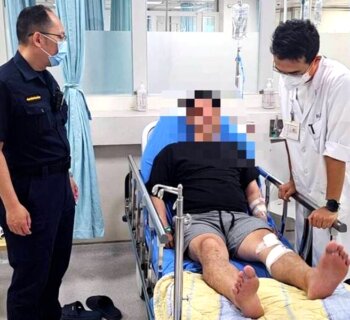 毒駕男拒檢+衝撞警車 最終在急診室落網