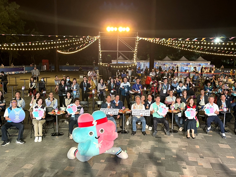 世壯運宜蘭場選手之夜 直接圈粉國際選手
