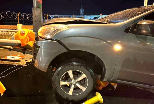 蘇澳蘭陽隧道清晨車禍 疑精神不濟自撞車毀