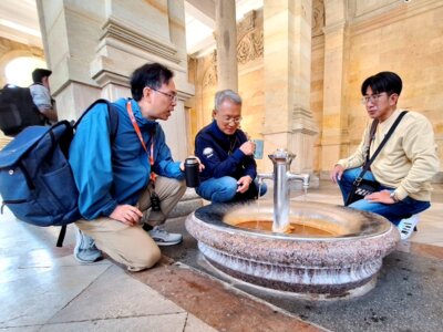 林茂盛訪捷克溫泉城 啟發宜蘭溫泉療癒觀光