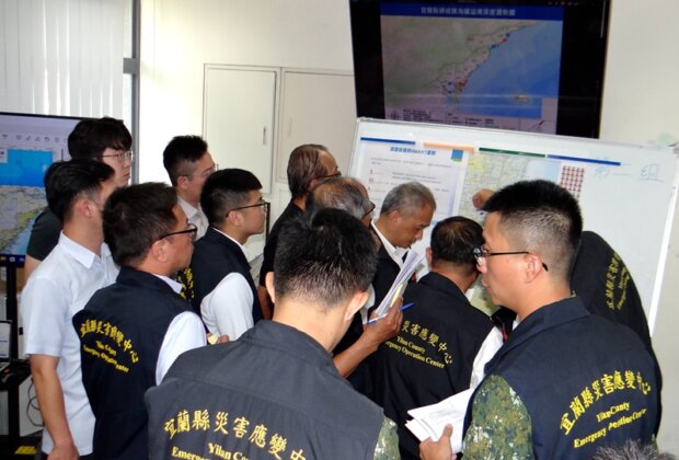 規模8.5地震海嘯 宜蘭兵棋應變