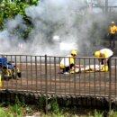 宜蘭縣城鎮韌性防空演習模擬戰災全民應變力