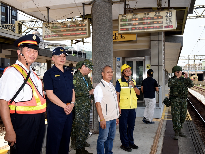 宜蘭縣城鎮韌性防空演習模擬戰災全民應變力