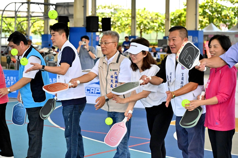 匹克球亞洲首站宜蘭 千人參賽