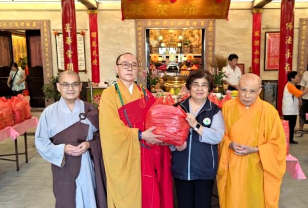 羅東物資捐贈暖社會 助街友弱勢過好生活