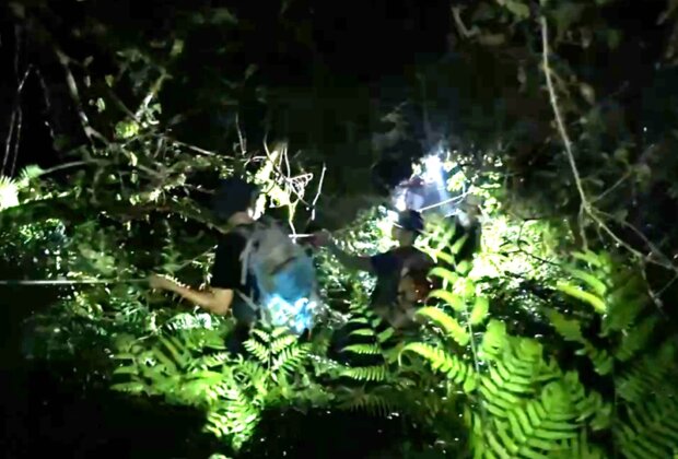 大同西馬縫山4人迷途 消防救援登山客脫困